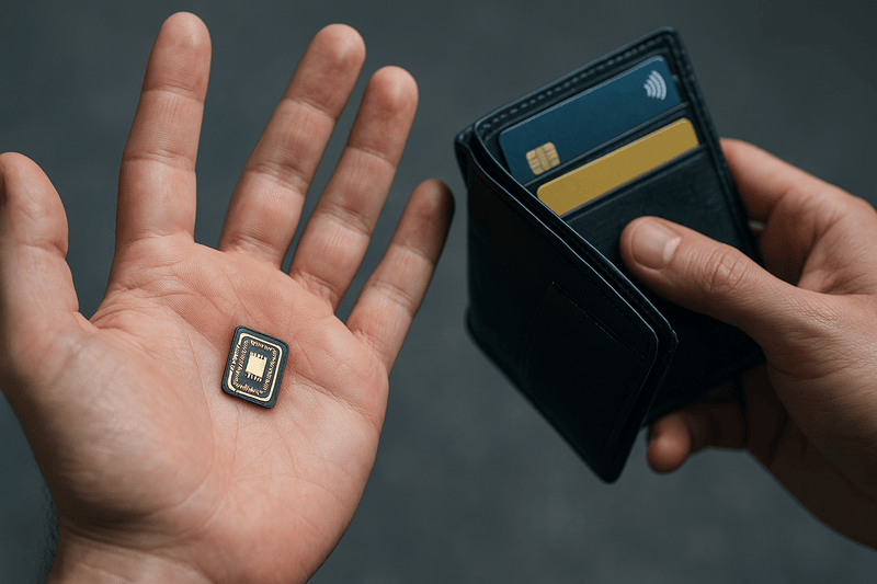biochips are here – and they might just replace your wallet