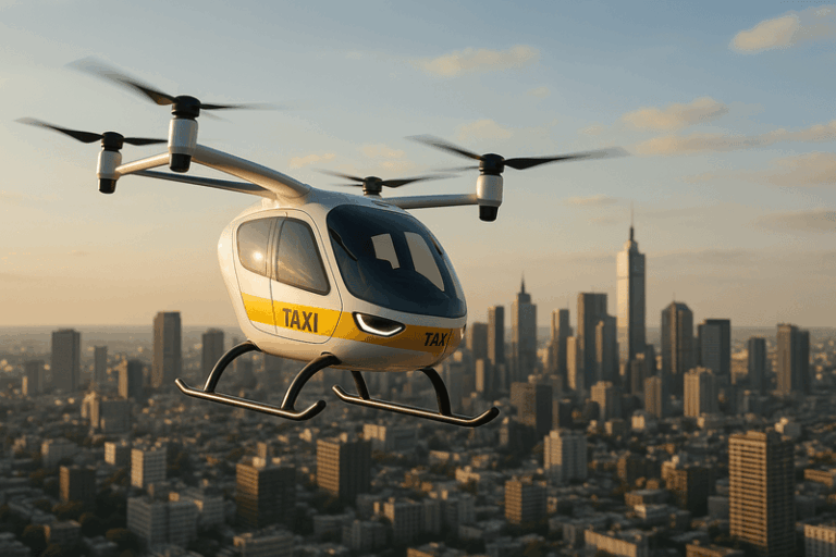 Flying Taxis Are Closer Than You Think – Here’s What’s Really Happening in 2025